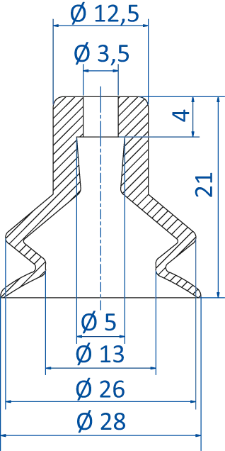 Product Dimensional Drawing Image