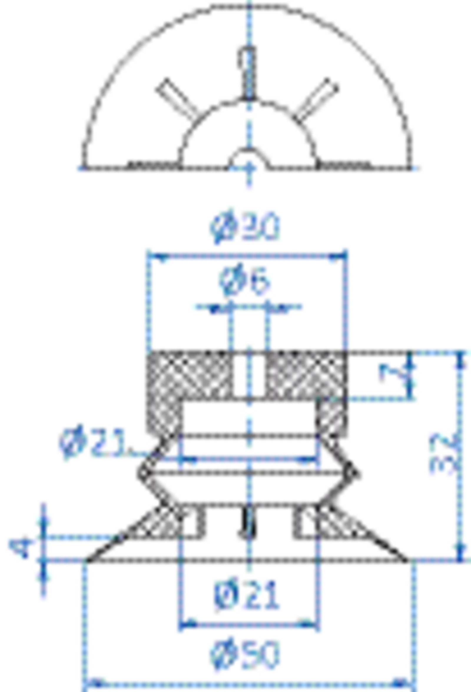 Product Dimensional Drawing Image