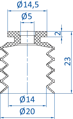Product Dimensional Drawing Image