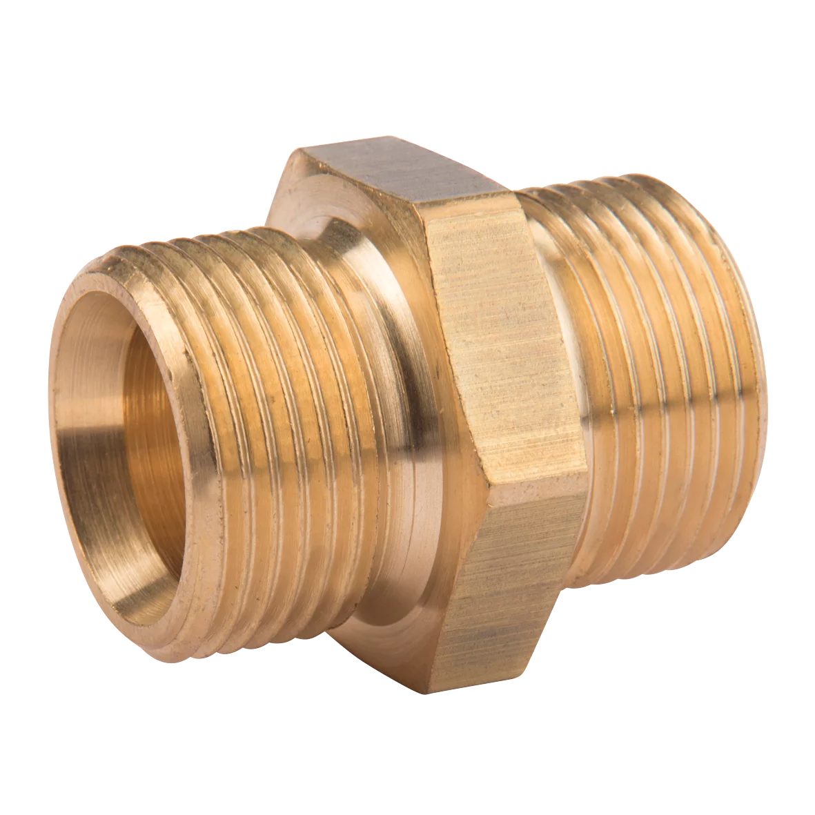 Double nipple, equal thread – SZ-GA-MM 2x G3/4-male, brass • FIPA