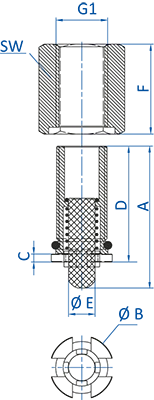Product Dimensional Drawing Image