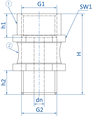 Product Dimensional Drawing Image