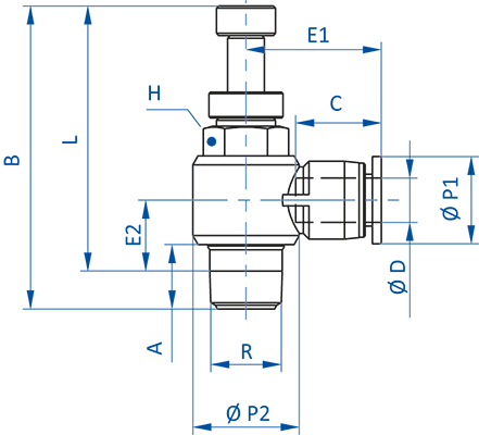 Product Dimensional Drawing Image