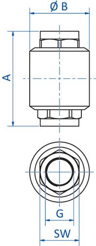 Product Dimensional Drawing Image