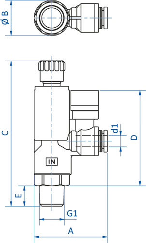 Product Dimensional Drawing Image