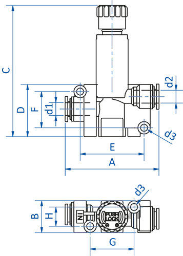 Product Dimensional Drawing Image