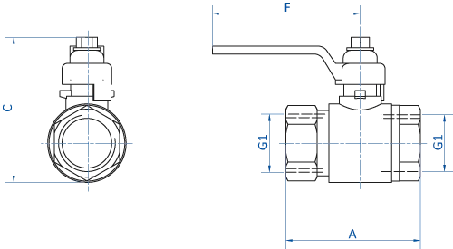 Product Dimensional Drawing Image