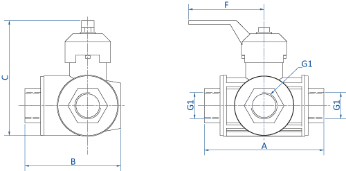 Product Dimensional Drawing Image
