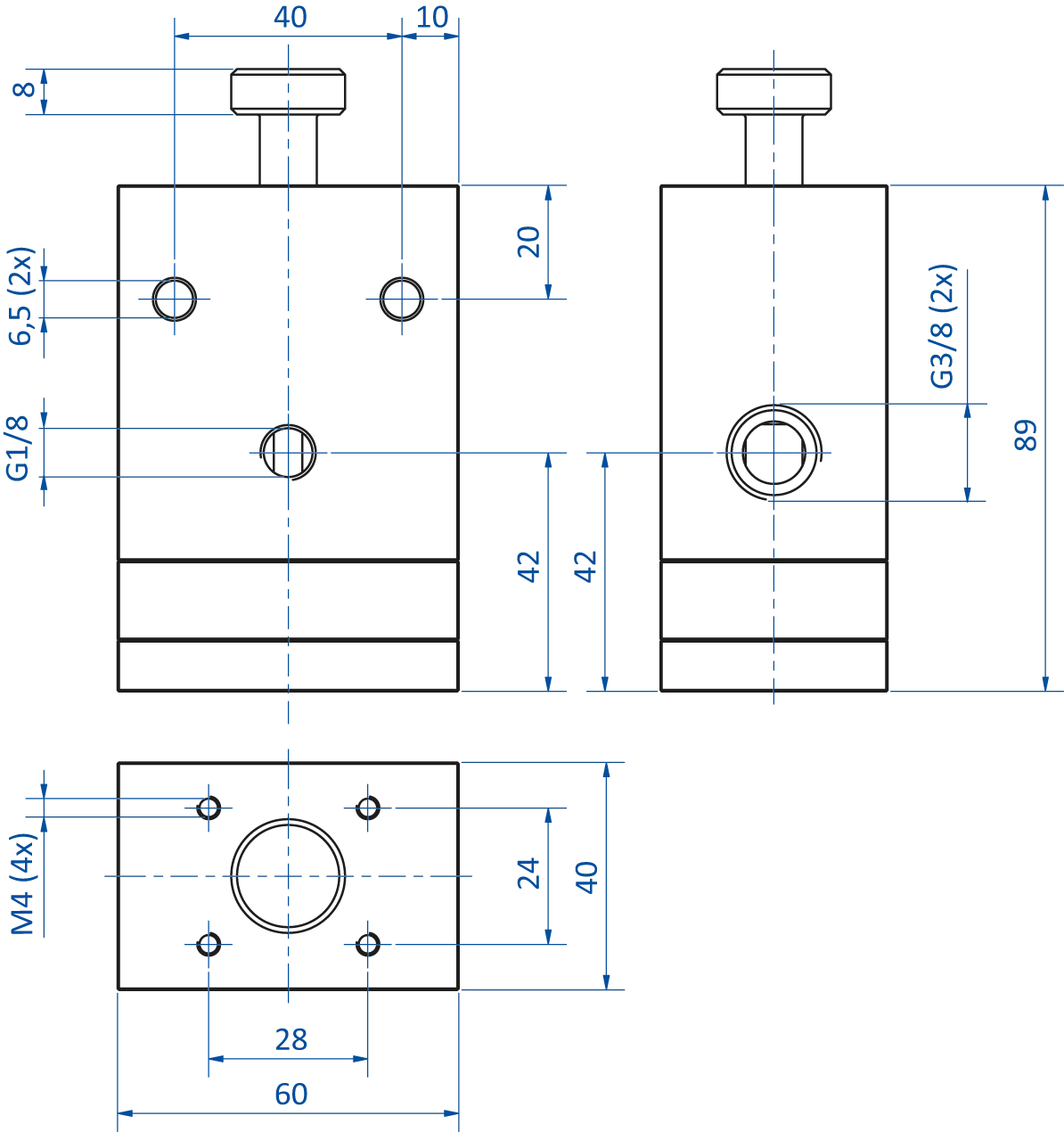 Product Dimensional Drawing Image