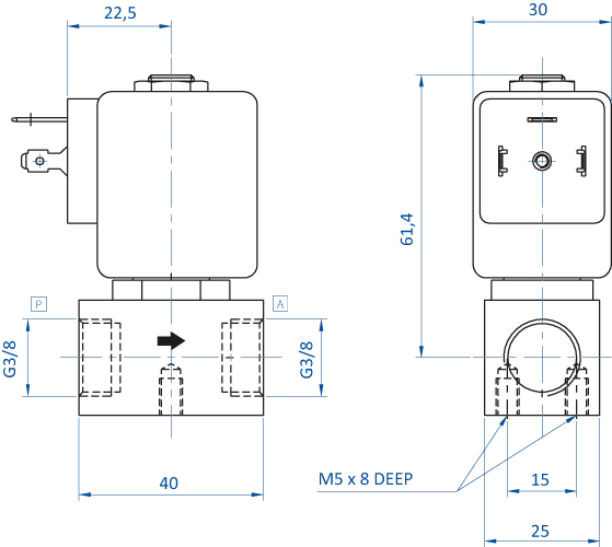 Product Dimensional Drawing Image