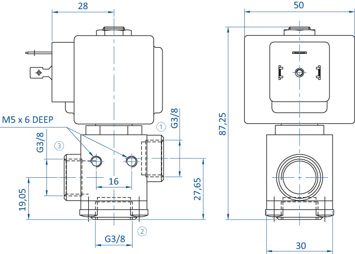 Product Dimensional Drawing Image