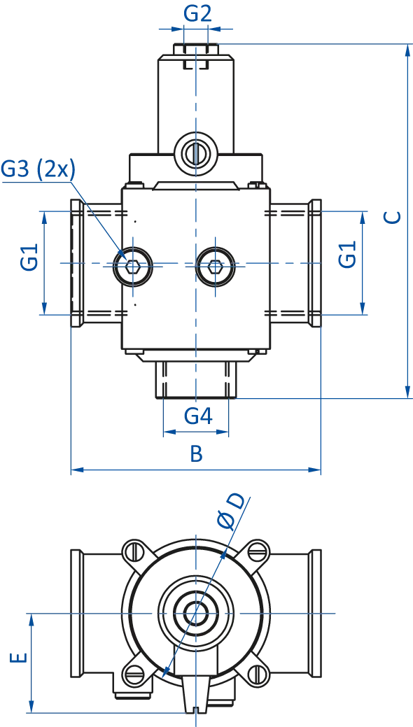 Product Dimensional Drawing Image