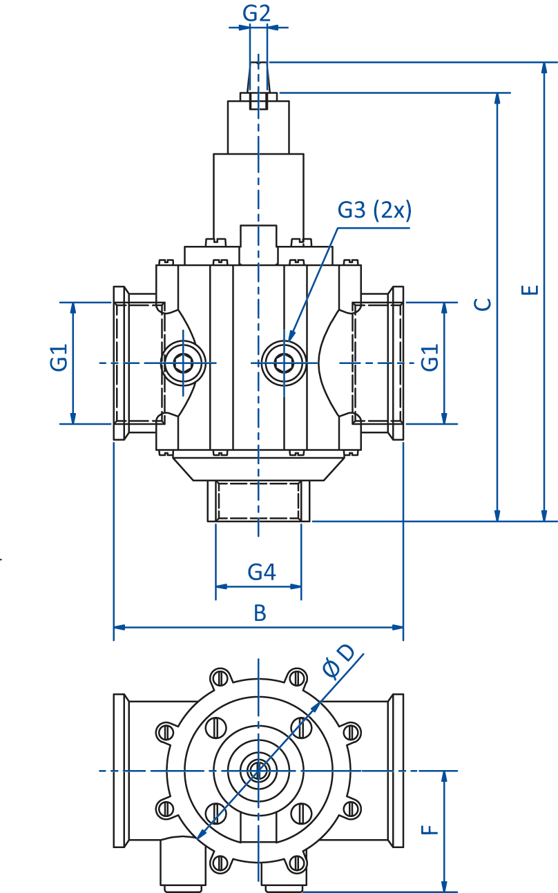 Product Dimensional Drawing Image