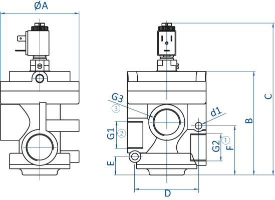 Product Dimensional Drawing Image