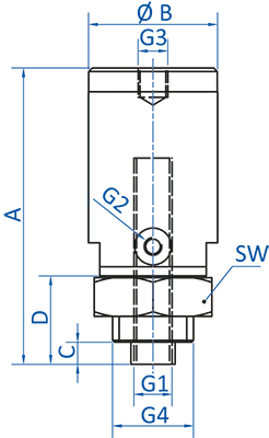 Product Dimensional Drawing Image