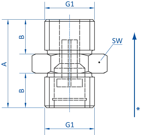 Product Dimensional Drawing Image