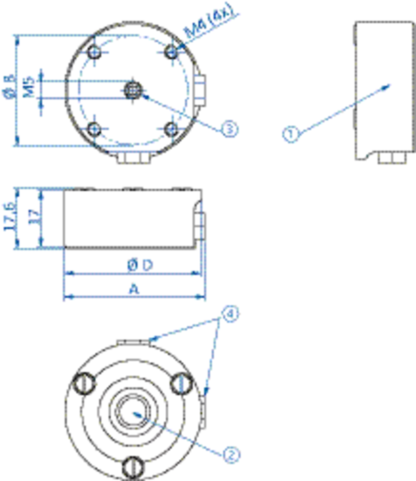 Product Dimensional Drawing Image