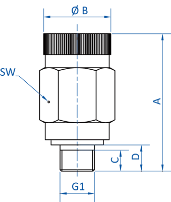 Product Dimensional Drawing Image
