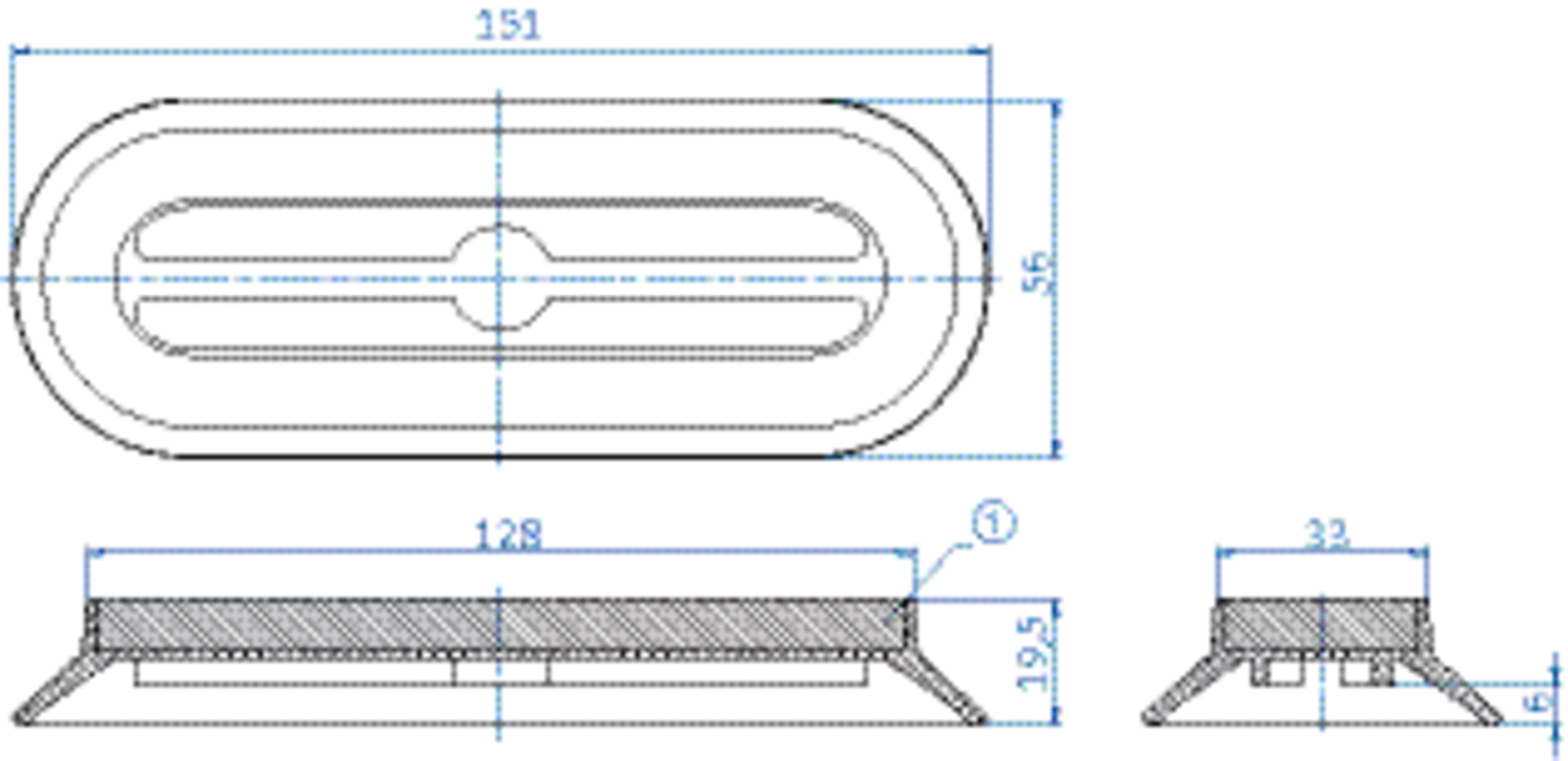 Product Dimensional Drawing Image