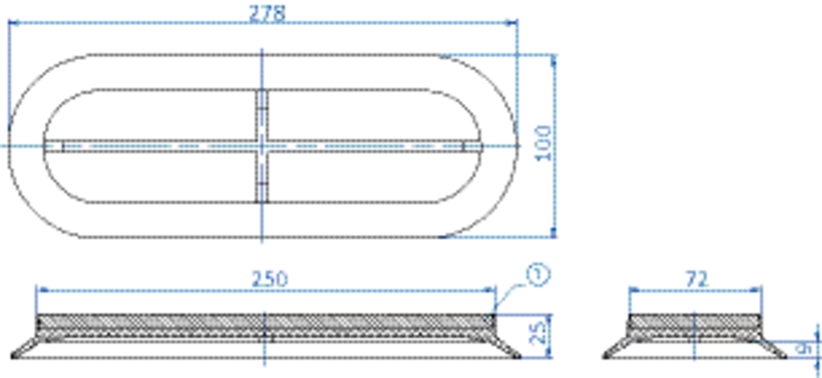 Product Dimensional Drawing Image