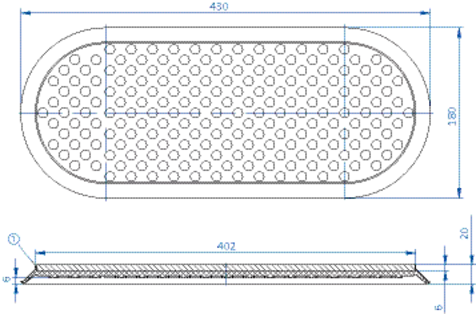 Product Dimensional Drawing Image