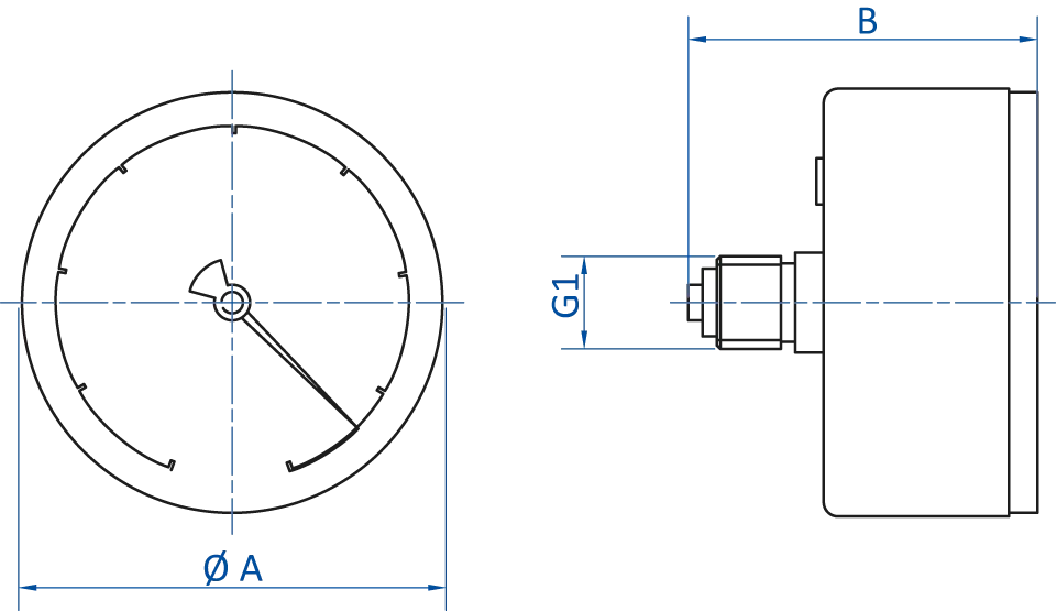Product Dimensional Drawing Image