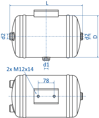 Product Dimensional Drawing Image