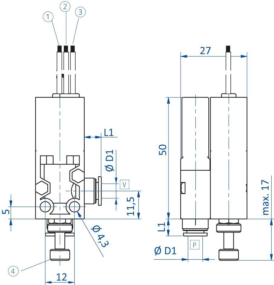 Product Dimensional Drawing Image