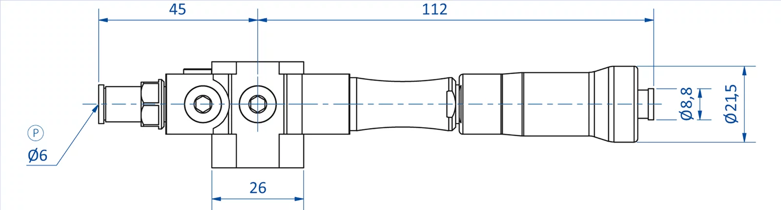 Product Dimensional Drawing Image
