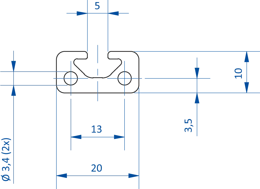 Product Dimensional Drawing Image