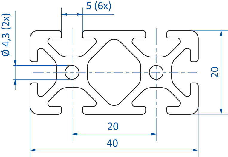Product Dimensional Drawing Image