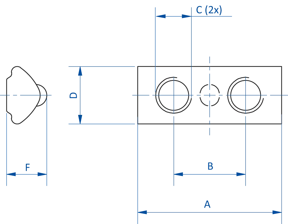 Product Dimensional Drawing Image