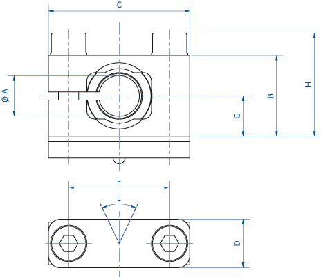 Product Dimensional Drawing Image