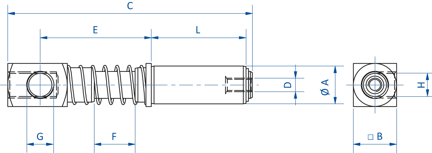 Product Dimensional Drawing Image