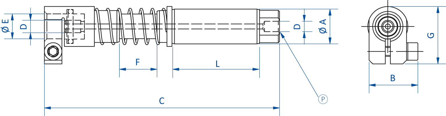 Product Dimensional Drawing Image