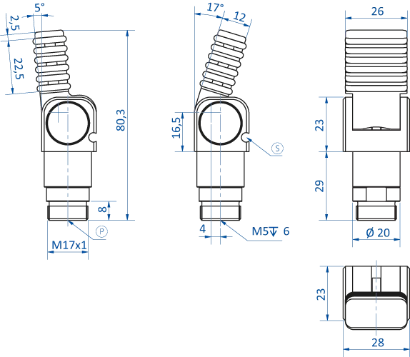 Product Dimensional Drawing Image