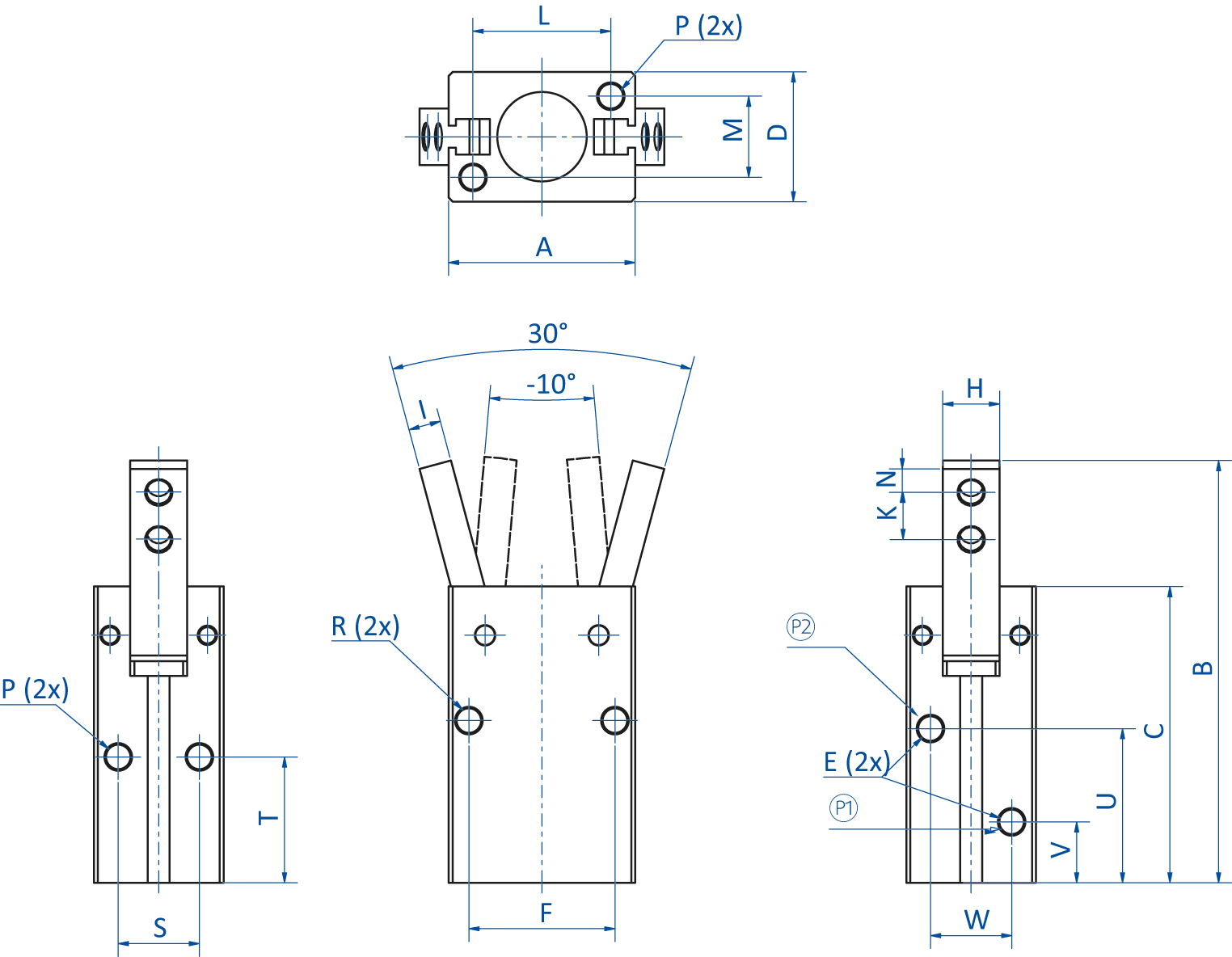 Product Dimensional Drawing Image