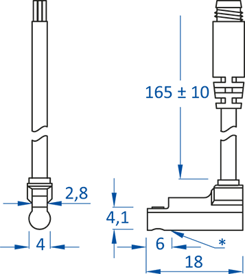 Product Dimensional Drawing Image