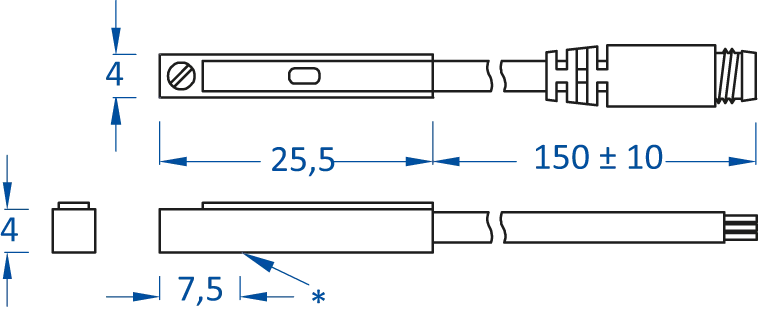 Product Dimensional Drawing Image