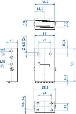 Product Dimensional Drawing Image