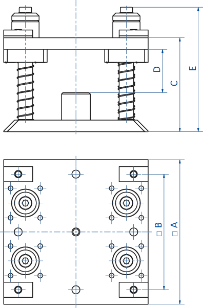Product Dimensional Drawing Image