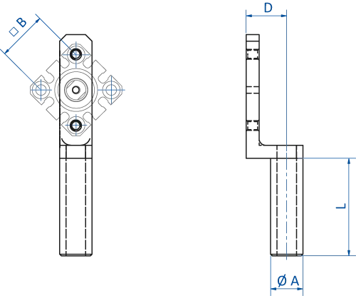 Product Dimensional Drawing Image