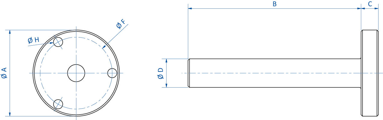 Product Dimensional Drawing Image
