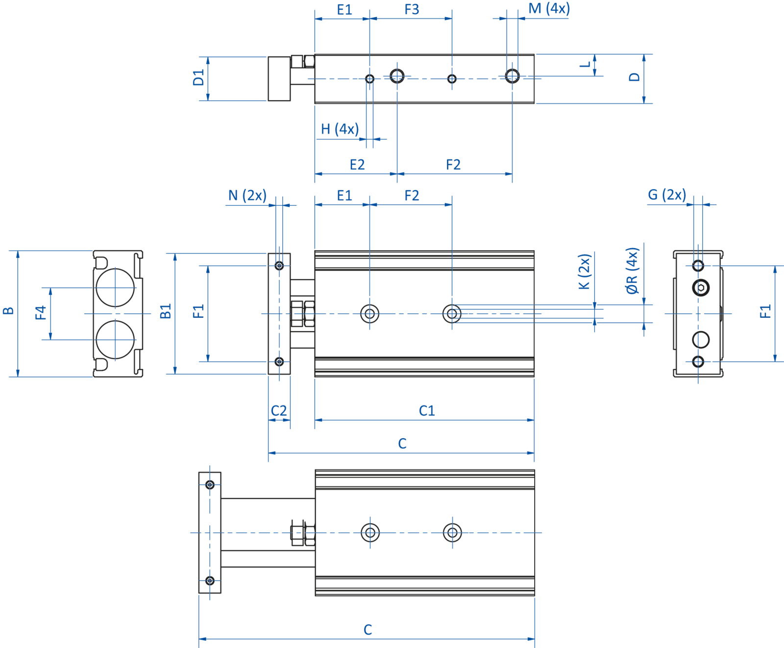 Product Dimensional Drawing Image