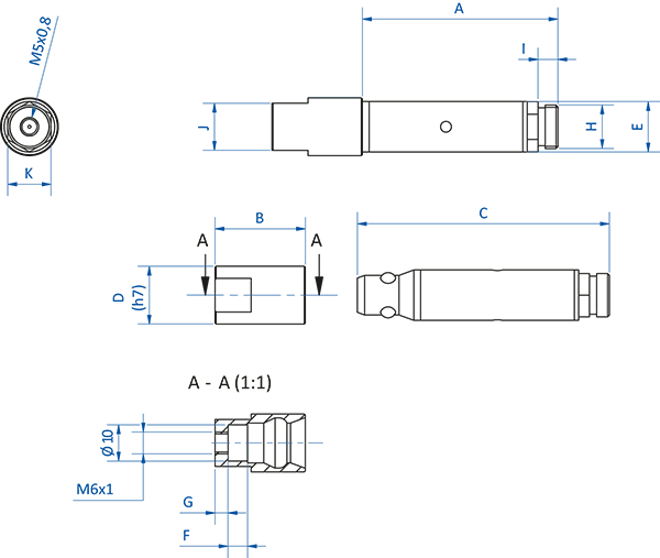 Product Dimensional Drawing Image