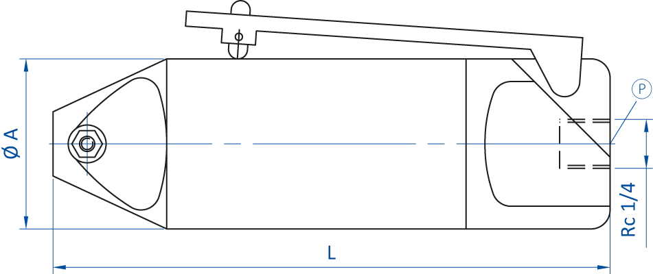 Product Dimensional Drawing Image
