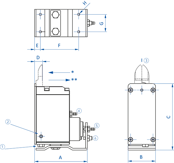 Product Dimensional Drawing Image