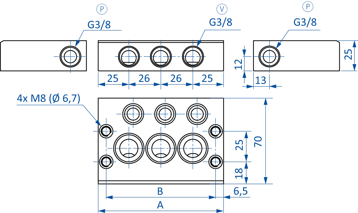 Product Dimensional Drawing Image