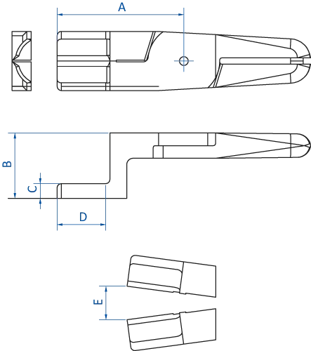 Product Dimensional Drawing Image