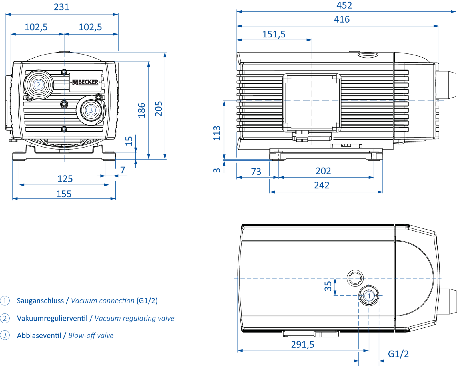 Product Dimensional Drawing Image